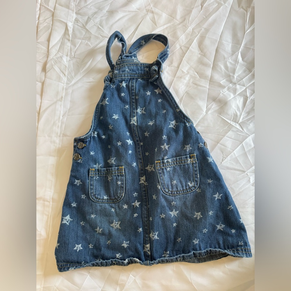 Tahari Starry Blue Kids Overalls skirt size 5T